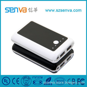 Double USB Portable Power Bank for iPad/iPhone Use (Senva-113)